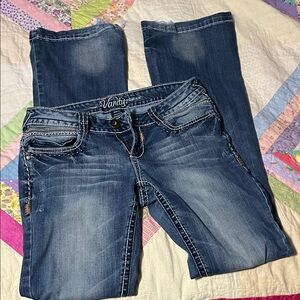 Vanity Women's Classic Blue Boot Cut Jeans